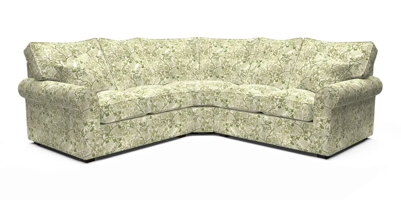 Upperton Corner Sofa RHF & LHF in Two Tone Plain Biscuit  - Loose cover option available