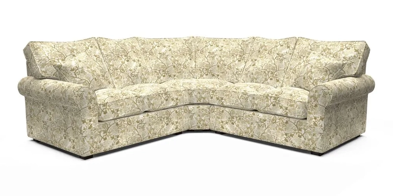 Upperton Corner Sofa RHF & LHF in Two Tone Plain Biscuit  - Loose cover option available