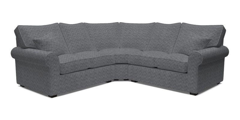 Upperton Corner Sofa RHF & LHF in Two Tone Plain Biscuit  - Loose cover option available
