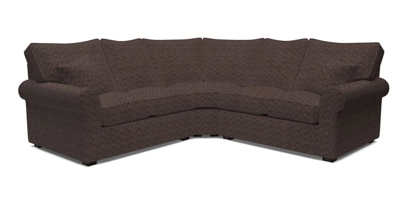 Upperton Corner Sofa RHF & LHF in Two Tone Plain Biscuit  - Loose cover option available