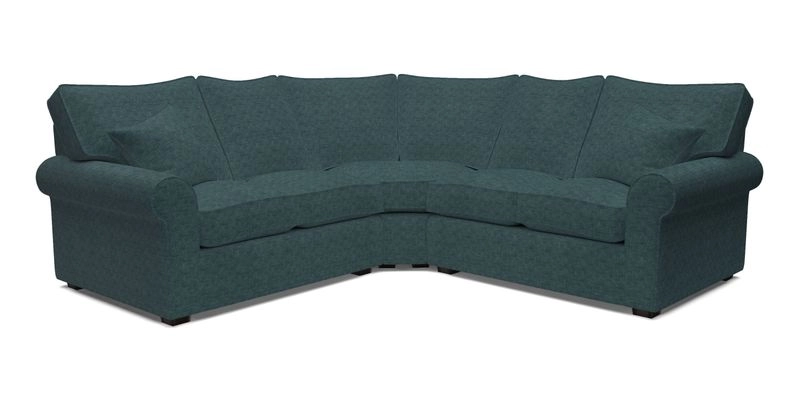 Upperton Corner Sofa RHF & LHF in Two Tone Plain Biscuit  - Loose cover option available