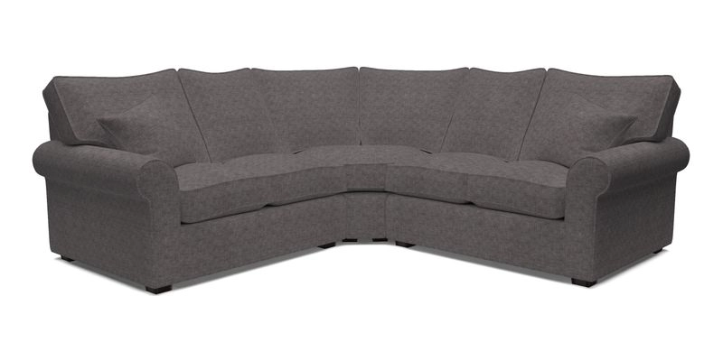 Upperton Corner Sofa RHF & LHF in Two Tone Plain Biscuit  - Loose cover option available