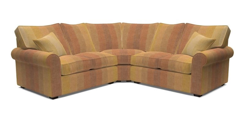 Upperton Corner Sofa RHF & LHF in Two Tone Plain Biscuit  - Loose cover option available