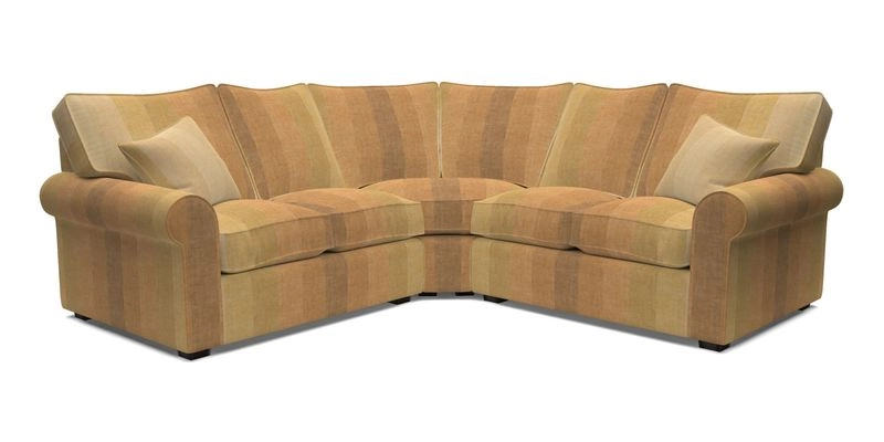 Upperton Corner Sofa RHF & LHF in Two Tone Plain Biscuit  - Loose cover option available