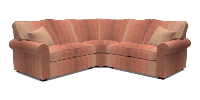 Upperton Corner Sofa RHF & LHF in Two Tone Plain Biscuit  - Loose cover option available