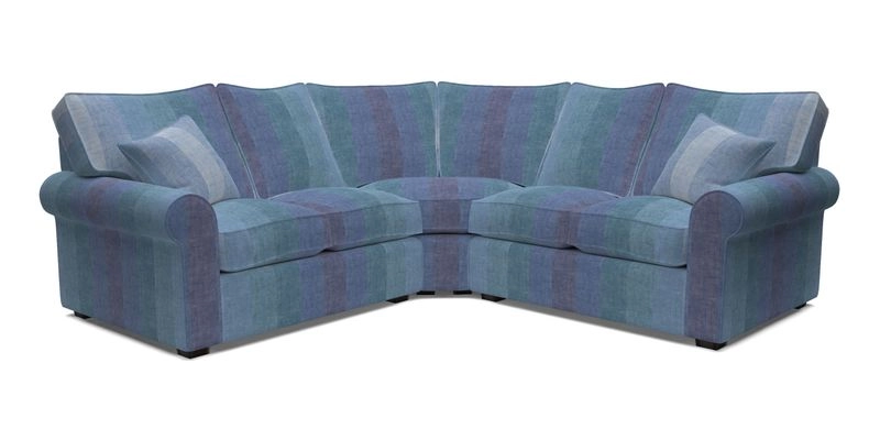 Upperton Corner Sofa RHF & LHF in Two Tone Plain Biscuit  - Loose cover option available