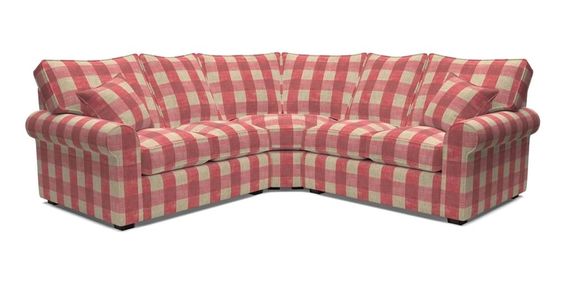 Upperton Corner Sofa RHF & LHF in Two Tone Plain Biscuit  - Loose cover option available