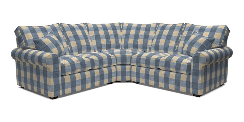 Upperton Corner Sofa RHF & LHF in Two Tone Plain Biscuit  - Loose cover option available