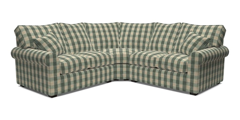 Upperton Corner Sofa RHF & LHF in Two Tone Plain Biscuit  - Loose cover option available