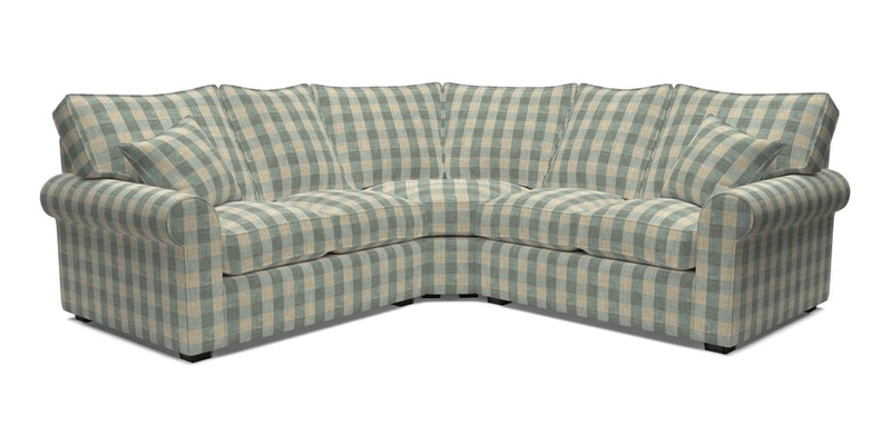 Upperton Corner Sofa RHF & LHF in Two Tone Plain Biscuit  - Loose cover option available