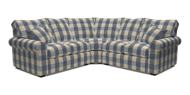 Upperton Corner Sofa RHF & LHF in Two Tone Plain Biscuit  - Loose cover option available