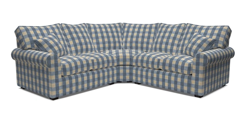Upperton Corner Sofa RHF & LHF in Two Tone Plain Biscuit  - Loose cover option available
