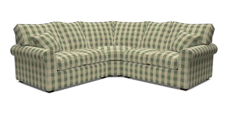 Upperton Corner Sofa RHF & LHF in Two Tone Plain Biscuit  - Loose cover option available