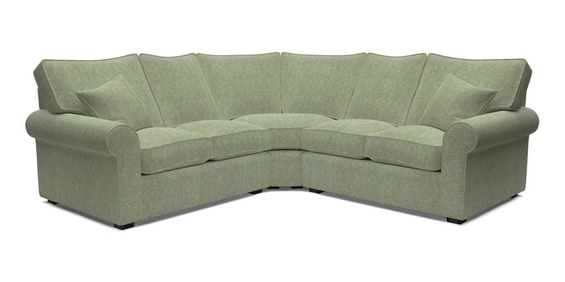 Upperton Corner Sofa RHF & LHF in Two Tone Plain Biscuit  - Loose cover option available