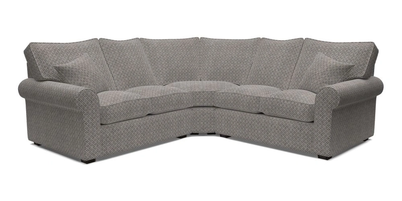 Upperton Corner Sofa RHF & LHF in Two Tone Plain Biscuit  - Loose cover option available