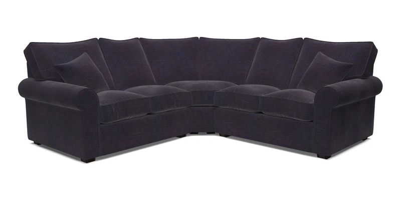 Upperton Corner Sofa RHF & LHF in Two Tone Plain Biscuit  - Loose cover option available