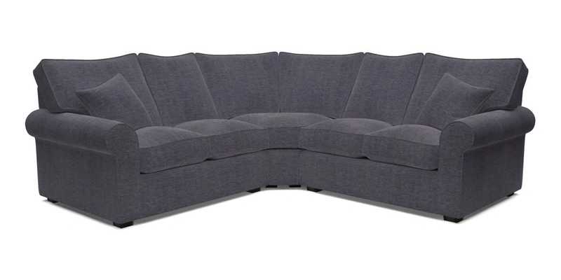 Upperton Corner Sofa RHF & LHF in Two Tone Plain Biscuit  - Loose cover option available
