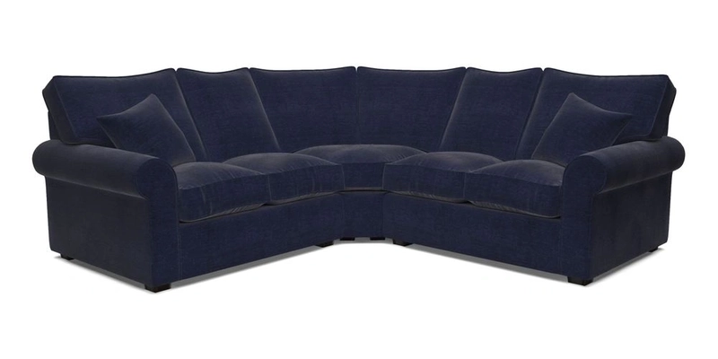 Upperton Corner Sofa RHF & LHF in Two Tone Plain Biscuit  - Loose cover option available