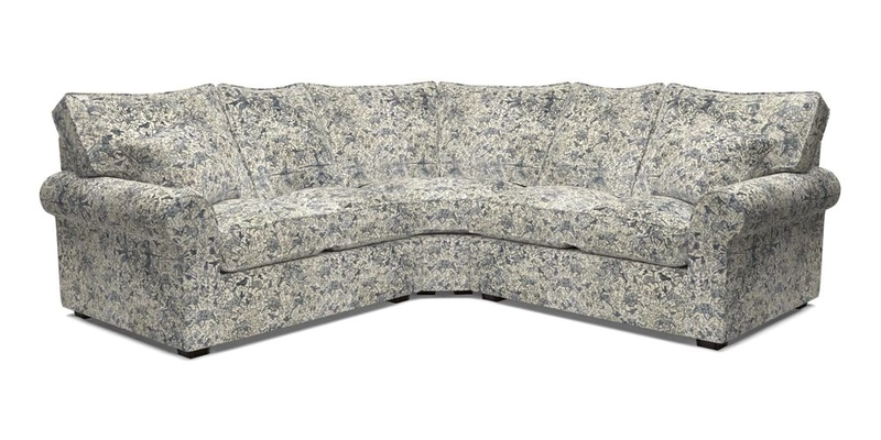 Upperton Corner Sofa RHF & LHF in Two Tone Plain Biscuit  - Loose cover option available