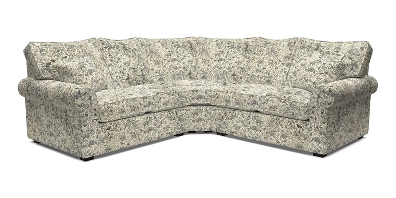 Upperton Corner Sofa RHF & LHF in Two Tone Plain Biscuit  - Loose cover option available