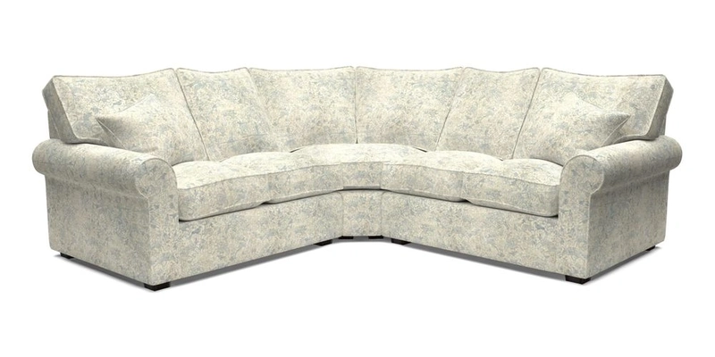 Upperton Corner Sofa RHF & LHF in Two Tone Plain Biscuit  - Loose cover option available