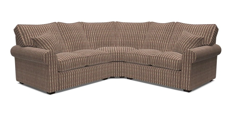 Upperton Corner Sofa RHF & LHF in Two Tone Plain Biscuit  - Loose cover option available