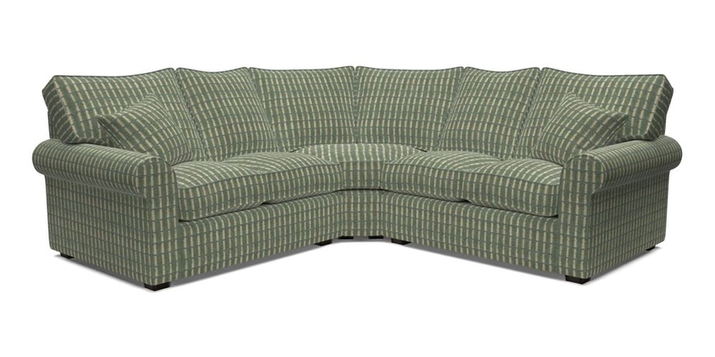 Upperton Corner Sofa RHF & LHF in Two Tone Plain Biscuit  - Loose cover option available