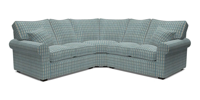 Upperton Corner Sofa RHF & LHF in Two Tone Plain Biscuit  - Loose cover option available