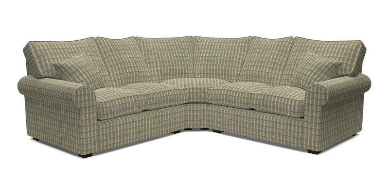 Upperton Corner Sofa RHF & LHF in Two Tone Plain Biscuit  - Loose cover option available