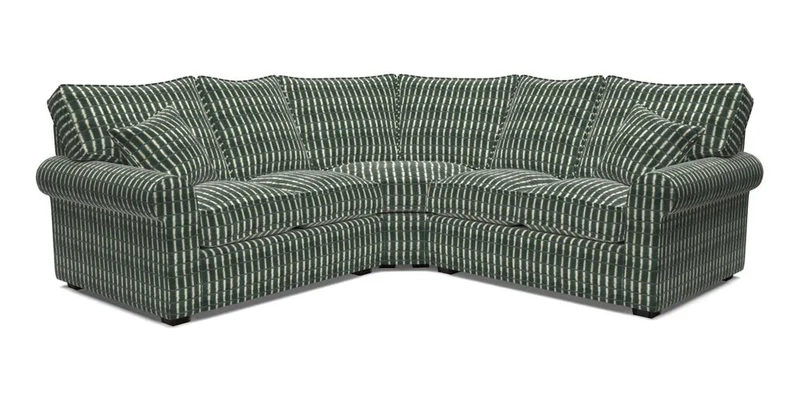 Upperton Corner Sofa RHF & LHF in Two Tone Plain Biscuit  - Loose cover option available