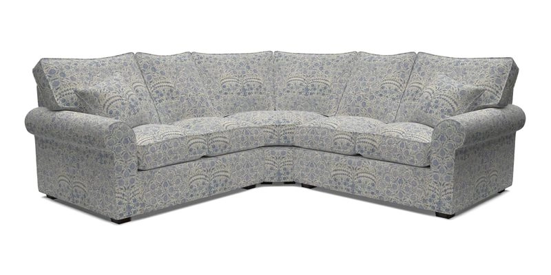 Upperton Corner Sofa RHF & LHF in Two Tone Plain Biscuit  - Loose cover option available