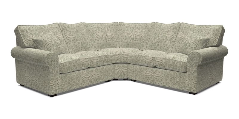 Upperton Corner Sofa RHF & LHF in Two Tone Plain Biscuit  - Loose cover option available