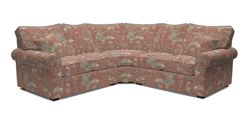 Upperton Corner Sofa RHF & LHF in Two Tone Plain Biscuit  - Loose cover option available