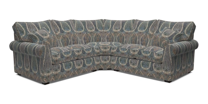 Upperton Corner Sofa RHF & LHF in Two Tone Plain Biscuit  - Loose cover option available