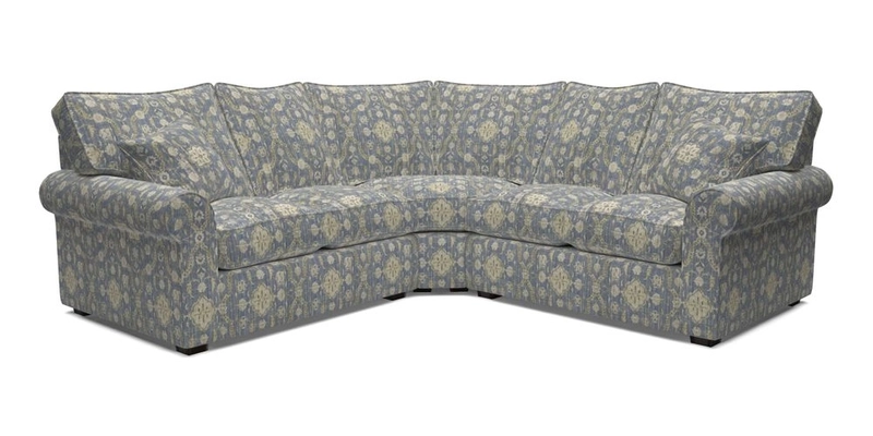 Upperton Corner Sofa RHF & LHF in Two Tone Plain Biscuit  - Loose cover option available