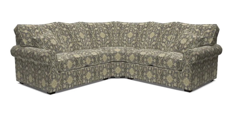 Upperton Corner Sofa RHF & LHF in Two Tone Plain Biscuit  - Loose cover option available