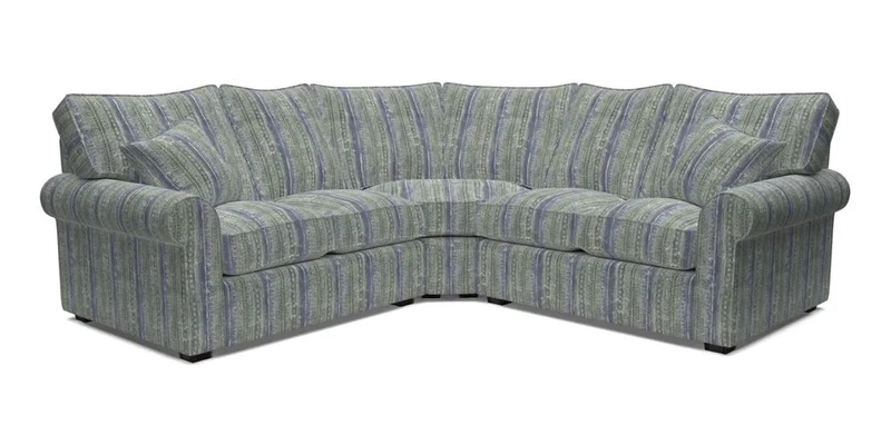 Upperton Corner Sofa RHF & LHF in Two Tone Plain Biscuit  - Loose cover option available