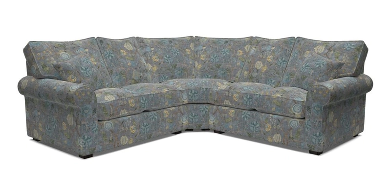Upperton Corner Sofa RHF & LHF in Two Tone Plain Biscuit  - Loose cover option available