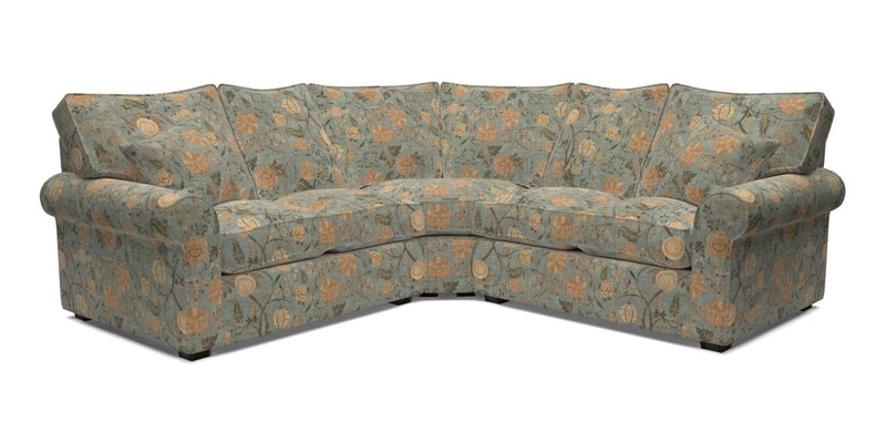 Upperton Corner Sofa RHF & LHF in Two Tone Plain Biscuit  - Loose cover option available