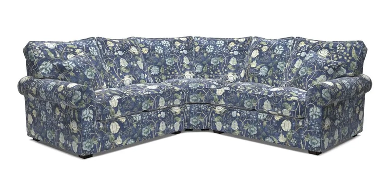 Upperton Corner Sofa RHF & LHF in Two Tone Plain Biscuit  - Loose cover option available