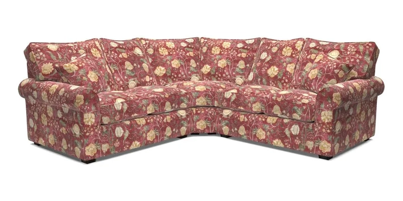 Upperton Corner Sofa RHF & LHF in Two Tone Plain Biscuit  - Loose cover option available