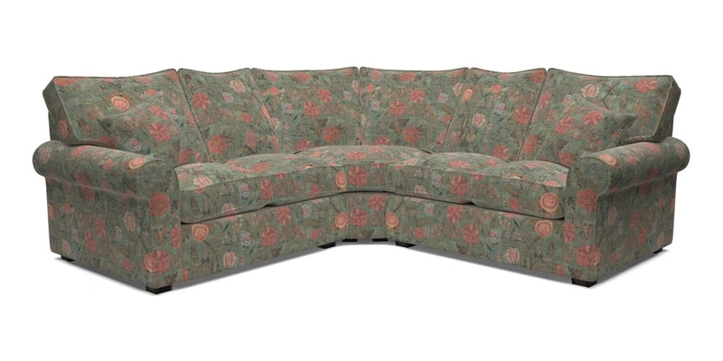 Upperton Corner Sofa RHF & LHF in Two Tone Plain Biscuit  - Loose cover option available