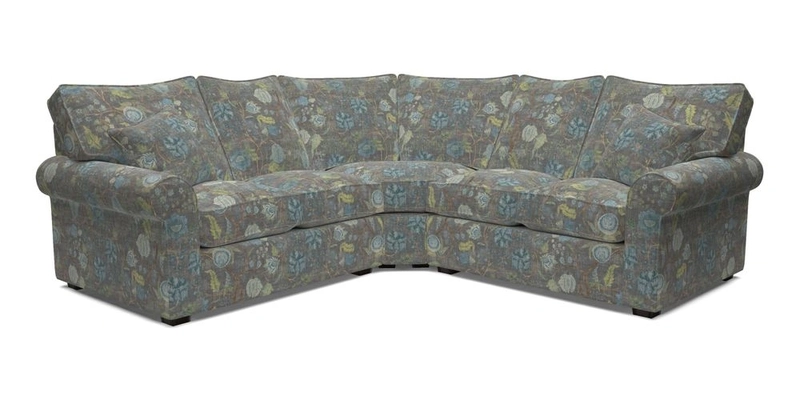 Upperton Corner Sofa RHF & LHF in Two Tone Plain Biscuit  - Loose cover option available