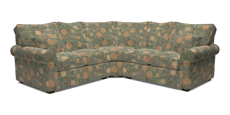 Upperton Corner Sofa RHF & LHF in Two Tone Plain Biscuit  - Loose cover option available