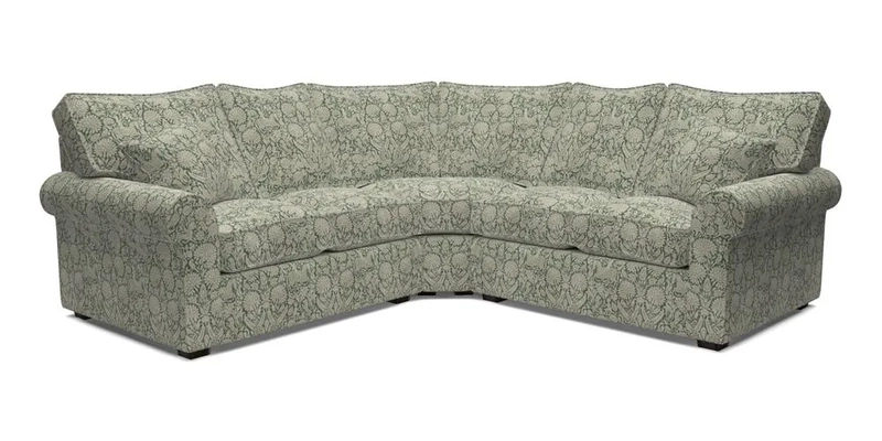 Upperton Corner Sofa RHF & LHF in Two Tone Plain Biscuit  - Loose cover option available