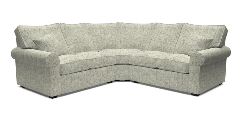 Upperton Corner Sofa RHF & LHF in Two Tone Plain Biscuit  - Loose cover option available