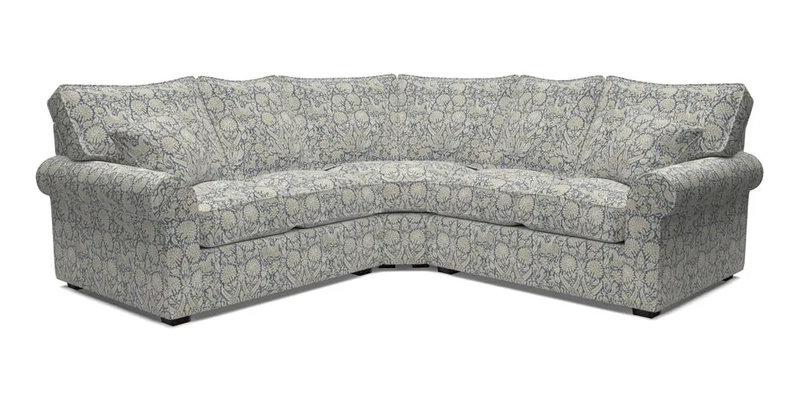 Upperton Corner Sofa RHF & LHF in Two Tone Plain Biscuit  - Loose cover option available