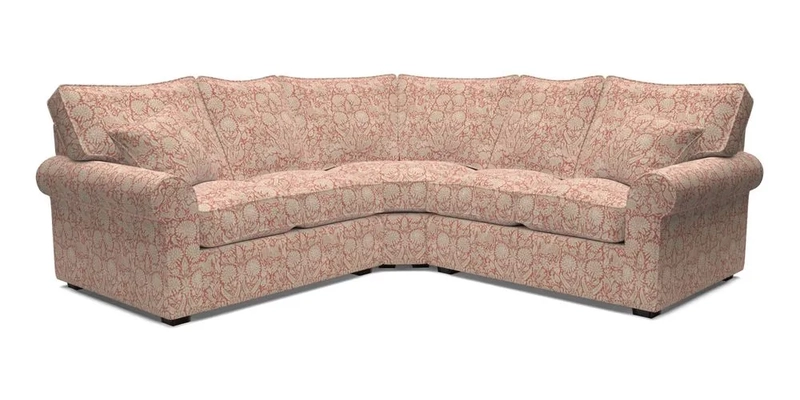 Upperton Corner Sofa RHF & LHF in Two Tone Plain Biscuit  - Loose cover option available