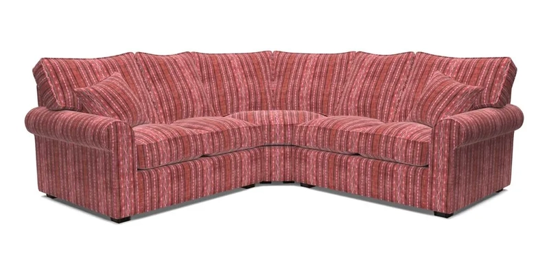 Upperton Corner Sofa RHF & LHF in Two Tone Plain Biscuit  - Loose cover option available