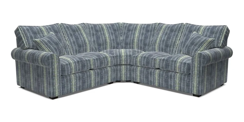 Upperton Corner Sofa RHF & LHF in Two Tone Plain Biscuit  - Loose cover option available